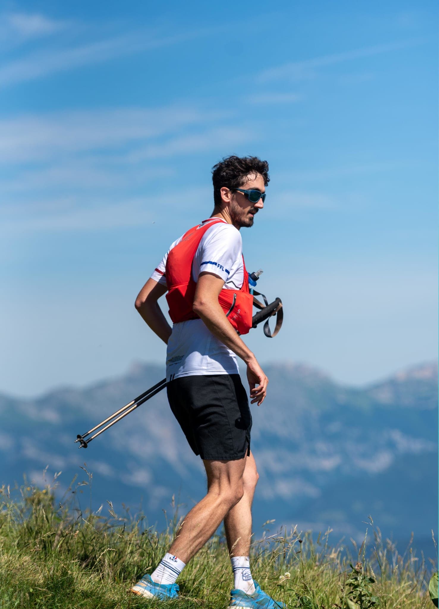 Faustin Bertrand en trail